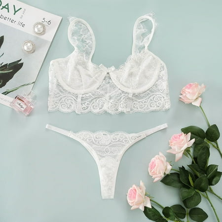 Generic Ins2025 New Nightclub Lace See-through Fun Sexy Lingerie Set 16871