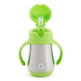 thumbnail image 4 of Munchkin Cool Cat™ Stainless Steel Straw Cup, 8oz, Green, 4 of 6