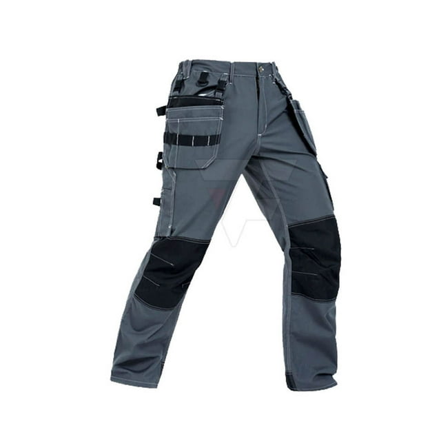 Pantalones de trabajo para hombre Rodilleras reforzadas Bolsillos Ropa de trabajo Pantalones de trabajo de carga Pantalones de construcción de carpintero
