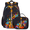Color 3, variant on Jiaoprinted Colorful Unicorns Backpack with Insulated Cooler Lunch Box, Lightweight Mexico Flower Work Laptop Backpack with Lunch Bag, Travel Computer Casual Daypack, 18.3 Inch