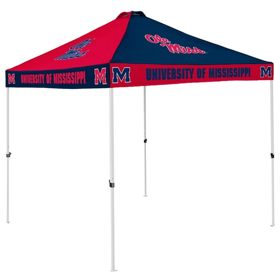 Ole Miss Rebels 9' x 9' Checkerboard Canopy Tent