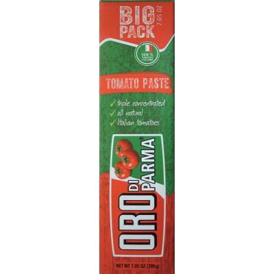 ORO Di Parma Tomato Paste, 200g tube (Best Tomato Paste In A Tube)