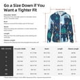thumbnail image 5 of Lsque Alpaca Astronaut in Space UPF 50+ Lightweight Sun Protection Men's Women's Long Sleeve Shirt, Hoodie Performance -Small, 5 of 9