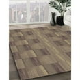 thumbnail image 2 of Ahgly Company Indoor Rectangle Patterned Dark Almond Brown Area Rugs, 2' x 4', 2 of 6