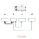 thumbnail image 2 of 20 piezas 3 posiciones 8 pines DPDT interruptor deslizante SMT horizontal 10mmx3mm, 2 of 2