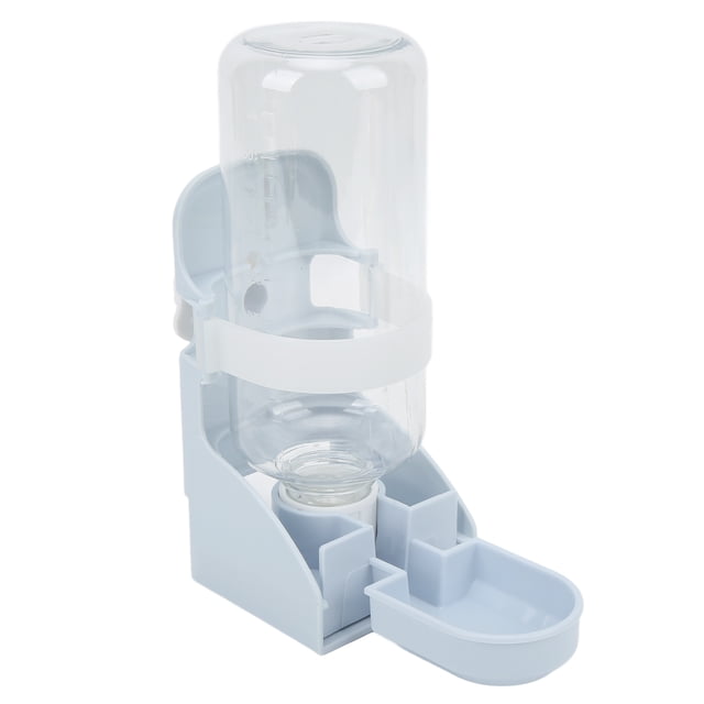 Small Pet Hanging Water Fountain, Automatic Bunny Water Feeder Convertible Multifunction For Ferret For Hedgehog Blue,Pink