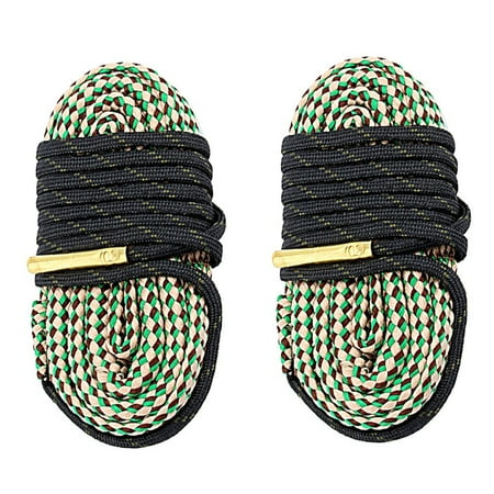 M16 Cleaning Kit 2-Pack Bore Cleaner Snake Rifle Shotgun Gun Cleaning Kit Strap 30CAL 7.62mm (Pack of 2) ()