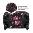 thumbnail image 5 of Wukai Lilies Flowers Elastic Luggage Cover: Personalized Protection for Your Suitcase - Fits 19~29-inch, Washable & Durable Travel Companion-Medium, 5 of 8