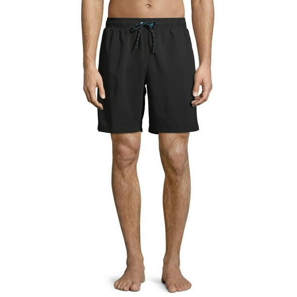 Men's and Big Men's 8" All Guy Solid Swim Shorts, up to