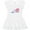 AA-White, variant on Inktastic Big Sister with Lil' Brother Girls Toddler Dress