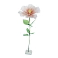 thumbnail image 1 of Arreglo floral de flores artificiales Altura del tallo 55,12 pulgadas Diámetro 40 cm con Naranja Rosa, 1 of 9
