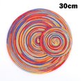 thumbnail image 3 of CAROOTU Tapis de Table à Manger Rond en Coton Résistant à la Chaleur pour la Maison Protège la Table des Brûlures, 3 of 7