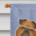 thumbnail image 3 of Brussels Griffon Welcome Flag Canvas House Size, 3 of 4