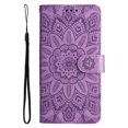 thumbnail image 2 of Funda tipo cartera GANGXUN para OPPO A5x 4G/5G , diseño girasol, cuero PU, soporte, cierre magnético, tarjetero, 2 of 5