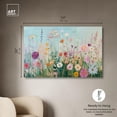 thumbnail image 5 of Art Remedy Playful Flower Art Canvas, 54" x 36", Gallery Wrapped, Lush and Lovely I, 5 of 7