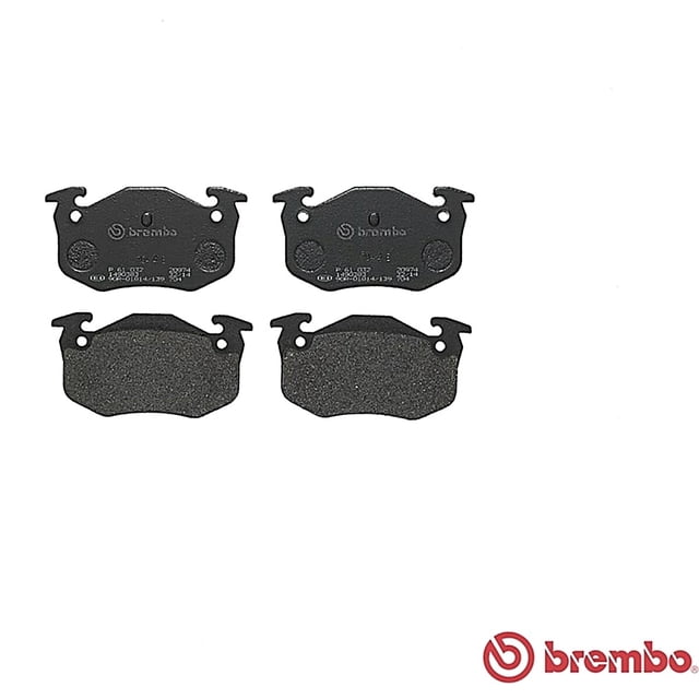 Balatas Bajos Metales BREMBO Clio 2002 A 2006 Trasero