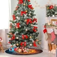 thumbnail image 4 of Coolnut Basketball Christmas Tree Skirt Home Decoration Large Round Christmas Tree Skirt for Holiday Party Home Christmas Day Ornaments,47.2", 4 of 6