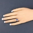 thumbnail image 2 of Tanzanite Ring, Genuine Tanzanite Trillion-Cut Gemstone Ring, Tanzanite Engagement Ring, Statement Ring, Bridal Ring, 2 of 3