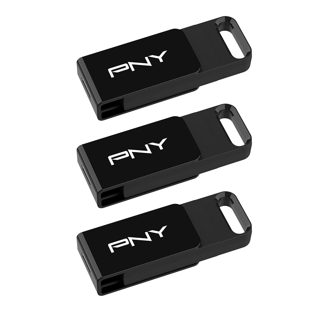 128GB Elite™ Type-C® USB 3.2 Flash Drive – Up to 120MB/s Read, Up to 10x Faster Write Than USB 2.0, Reliable Design, Durable & Portable For Everyday Store & Share, Type-C Connector, 3-Pack