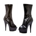 thumbnail image 2 of Ellie Shoes E-609-Vanna 6" Womens Peep Toe Calf Boot. Black / 10, 2 of 2