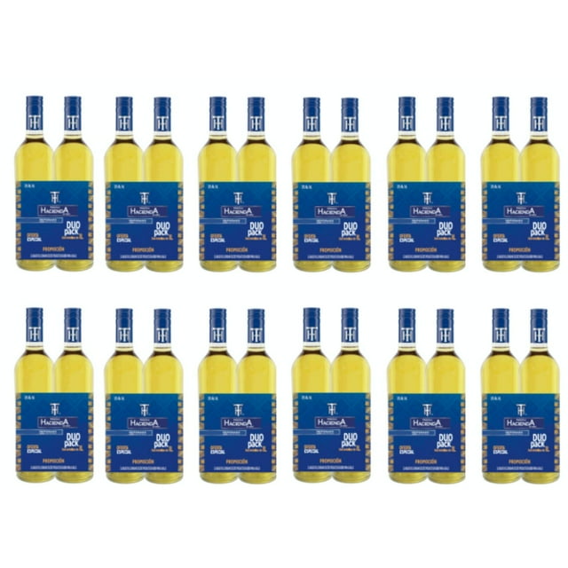 Pack de 12 Tequila Hacienda De Tepa Reposado 100% 2 Botellas 1L