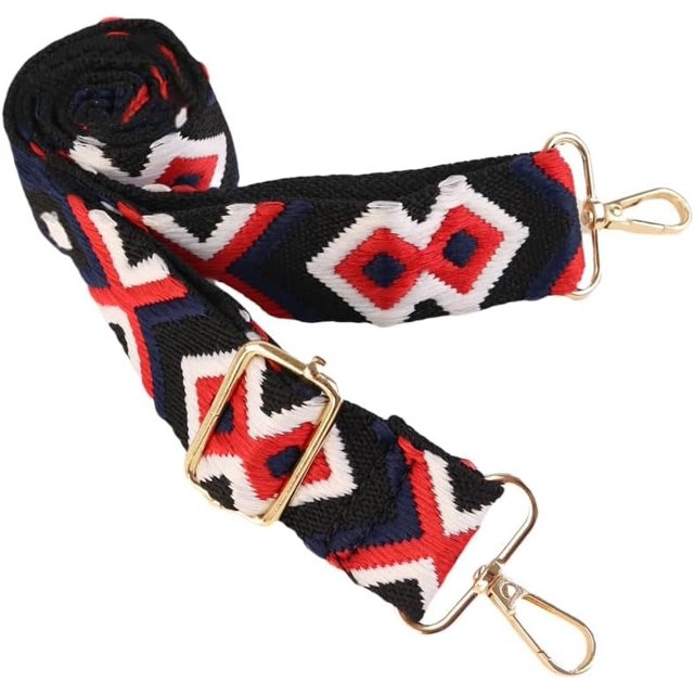 LinYooLi Bandoulière de Remplacement Réglable, Sangles de Bagage, Ceinture Bandoulière en Toile pour Sac à Main, Sangle de Sac à Main pour Femmes (Style A 119)