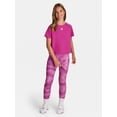 thumbnail image 5 of Reebok Girl's Prestige AOP Legging, Sizes 4-18, 5 of 6