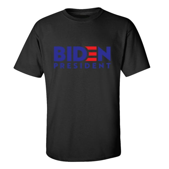 Trenz Shirt Company Biden President Unisex Short Sleeve T-shirt-Black-small