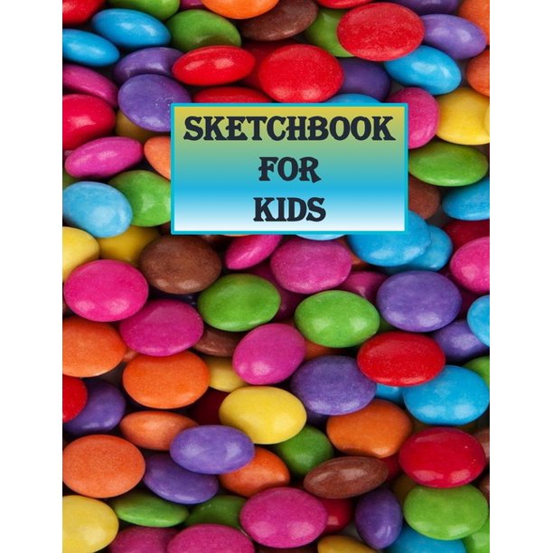 Sketchbook For Kids Large 8.5 x 11 sketchbook, drawing pad for kids or