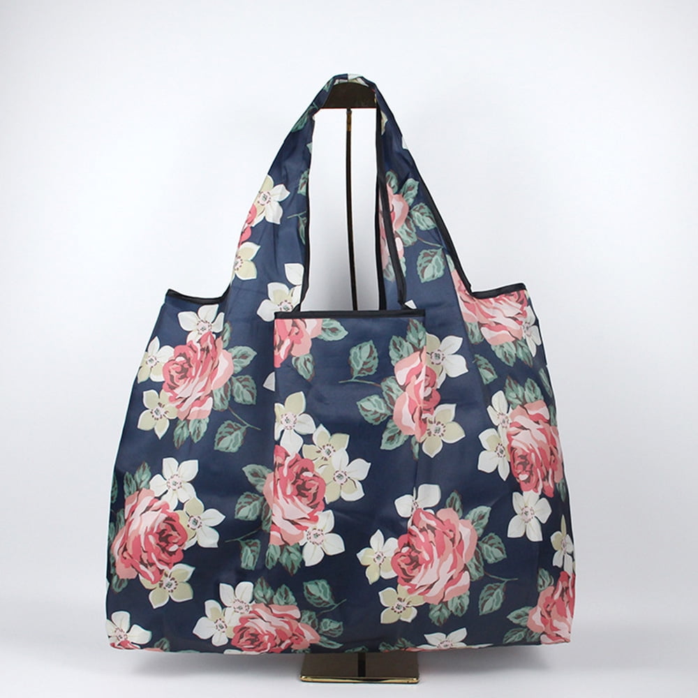 1pcs Reusable Shopping Bags Foldable Grocery Bags Washable Big Space Tote Bags