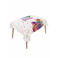 thumbnail image 2 of Happy Birthday Tablecloth Rectangle Table Cloth 60x102,Waterproof Outdoor Table Cloth Covers Decorative Table Protector,Colorful Balloon Gifts Patterns Washable Table Cover for Kitchen Dinning Party, 2 of 8
