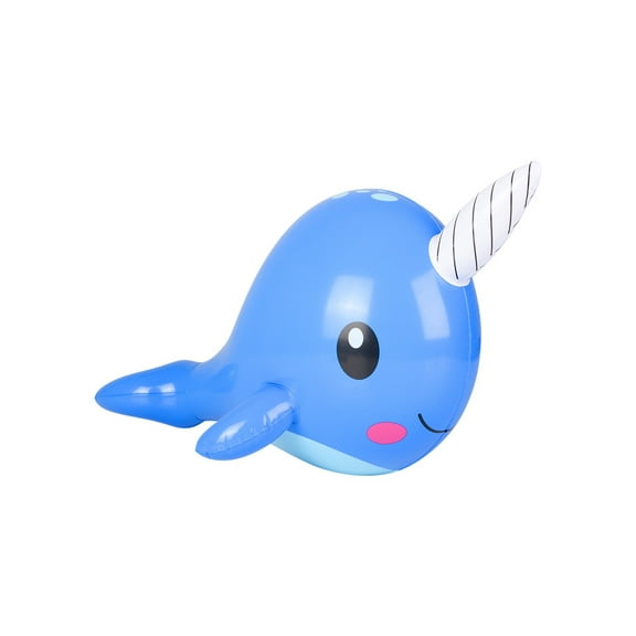 Rhode Island Novelty Blue Narwhal Ocean Animal Inflatable 24"
