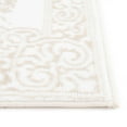thumbnail image 5 of Unique Loom Hermitage Collection Area Rug - Malachite (7' 1" x 10' Rectangle Snow White/Beige), 5 of 6