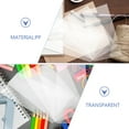 thumbnail image 3 of USHOBE 150Pcs Clear Money Bag for Notes Banknote Protective Film Simple Design, 3 of 8