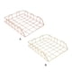 thumbnail image 3 of Bearachild Protege el contenido Daños Empaque clásico para productos nuevos Bolsas de papelería y oficina agradables para empacar productos cartulina Cesta A4 Oro Rosa, 3 of 6