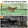 thumbnail image 4 of Trail Camera, 1080P HD Game Camera with Night Vision, 0.3s Trigger Speed, 130°Wide-Angle, IP66 Waterproof，2.0”HD TFT Screen  with 38 pcs No Glow Infrared LEDs for Outdoor Wildlife, 4 of 8