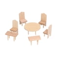 thumbnail image 4 of Muebles De Madera Para , Exquisitos Accesorios Clásicos Para Muebles De Casa De Muñecas Con Usos Múltiples Para Niños Para Casa De Muñecas, 4 of 7