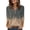 Grey Pink Volcanic Print, variant on Ronuti Womens T-shirts 3/4 Sleeve Henley Tops for Women Ladies Premium Printed T-shirt Solid color Tops