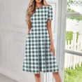 thumbnail image 2 of Fashion A-Line Dress for Women CIENVNSTG Flowy Summer Dress Perfect for Casual Outings or Parties, 2 of 6