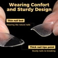 thumbnail image 7 of RAGUPEL 2026 New Short Almond Gel Nail Tips, 600 Pcs Pre-Filed Short Nail Tips Almond Shape Half Matte Press on Nails 12 Sizes Full Cover Clear Fake Nails for Extension Home Diy Salon with Box, 7 of 7