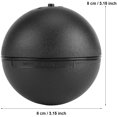thumbnail image 5 of Mini robot aspirador rodante, lindo robot de barrido de pisos, bola de microfibra, limpieza automática con 4 piezas de cubiertas coloridas para la habitación del hogar ER, 5 of 5