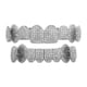 thumbnail image 1 of Accesorios Rapero Yuyangstore Grillz Diente Inferior 8 Dientes plateado, 1 of 8