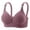 Pink, variant on Antinious Womens Plus Size Wireless Finish Supportive Adjustment Comfortable Everyday Bra