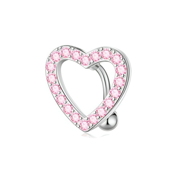 DESIGNICE Belly Button Ring,Stainless Steel Belly Ring,5g Floating Belly Button Rings