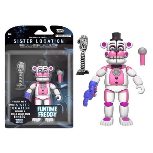 Funko Five Nights At Freddys Sister Location Build Ennard Funtime Freddy Action Figure Walmart Com