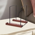 thumbnail image 2 of Tachiuwa Vinyl Records Storage Holder Table Vinyl Records Organizer for files Books Cd, 2 of 9