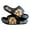 A-5112Black, variant on MEZZALL Boys Slippers For Kids Comfortable Open Toe Cartoon Shoes Soft Indoor Outdoor Casual Summer Sandals Toddler Youth Footwear Breathable / 6-7