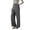 Dark Gray, variant on njoytime Work Pants Women Dress High Waisted Stretchy Straight Leg Wide Leg Trousers Business Casual Plus Size Pants