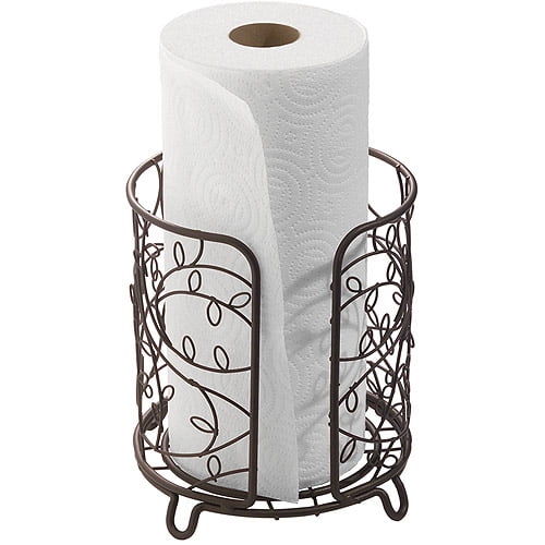 Twigz Metal Holder,Free Standing Wire Paper Towel Dispenser for Kitchen,Bathroom 