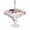 LightPink, variant on Outdoor Tablecloth with Umbrella Hole for Patio/Picnic/Party/Camping, Spring Pig Waterproof Table Cloth Rectangle Table Cover Washable, Butterfly Botanical Floral Rustic (54"x 80")